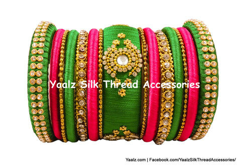 silk thread Grandeur Bangle Collections 