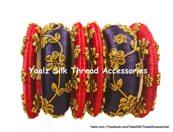 silk thread Grandeur Bangle Collections 