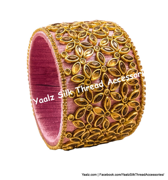 silk thread Single Bangle Collections 