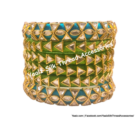 silk thread Grandeur Bangle Collections 