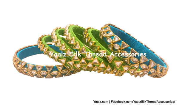 silk thread Grandeur Bangle Collections 