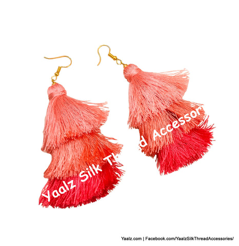 silk thread Grandeur Jumka Collections 