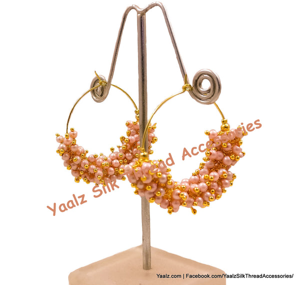 silk thread Grandeur Jumka Collections 