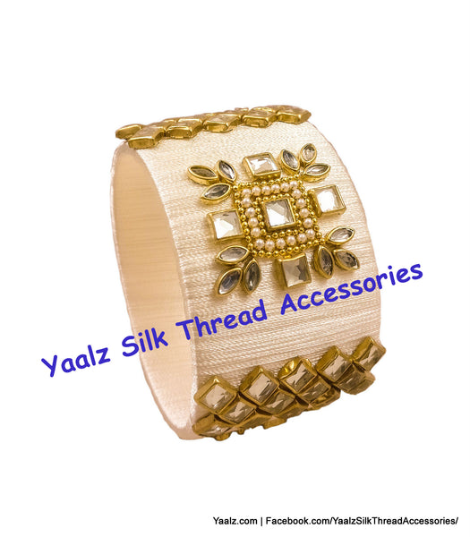 silk thread Single Bangle Collections 