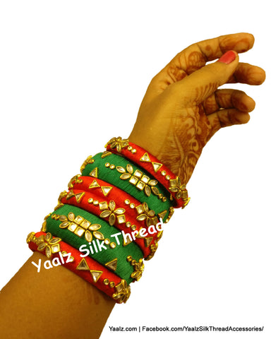 silk thread BANGLE 