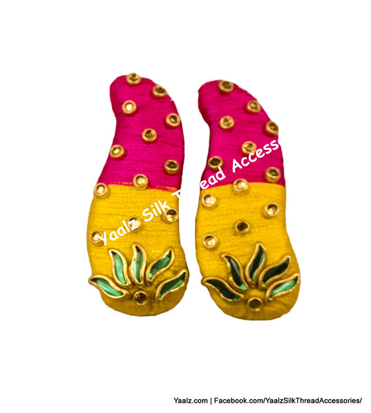 silk thread Tic-Tac Clips 