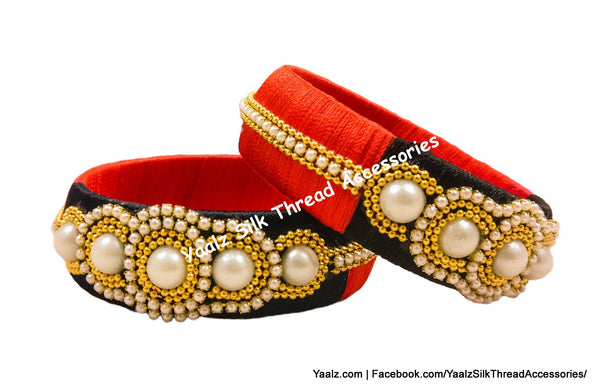 silk thread Single Bangle Collections 