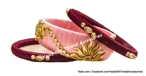 silk thread Grandeur Bangle Collections 