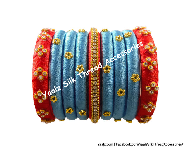 silk thread Grandeur Bangle Collections 