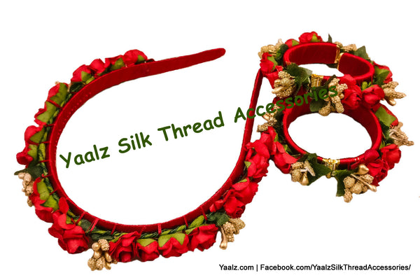 silk thread Hair Bands 