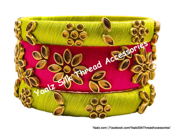 silk thread BANGLES 