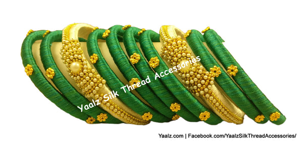 silk thread Grandeur Bangle Collections 