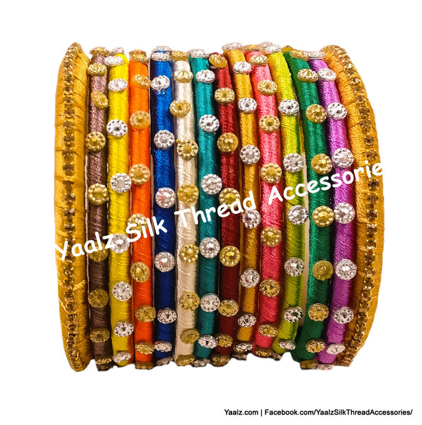 silk thread Grandeur Bangle Collections 