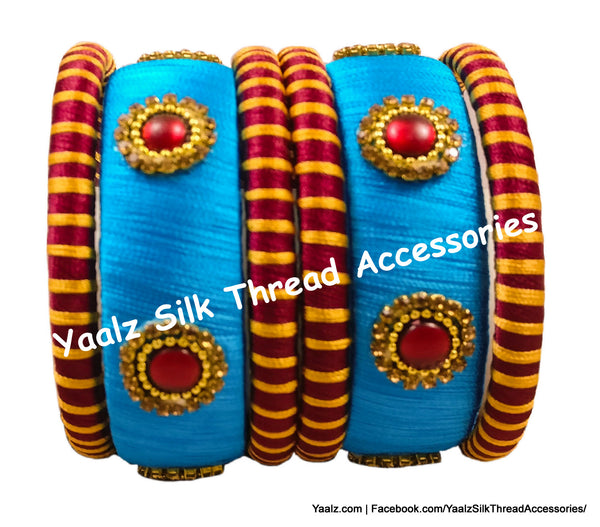 silk thread Grandeur Bangle Collections 