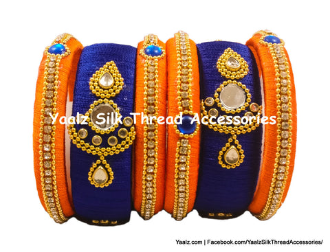 silk thread Grandeur Bangle Collections 