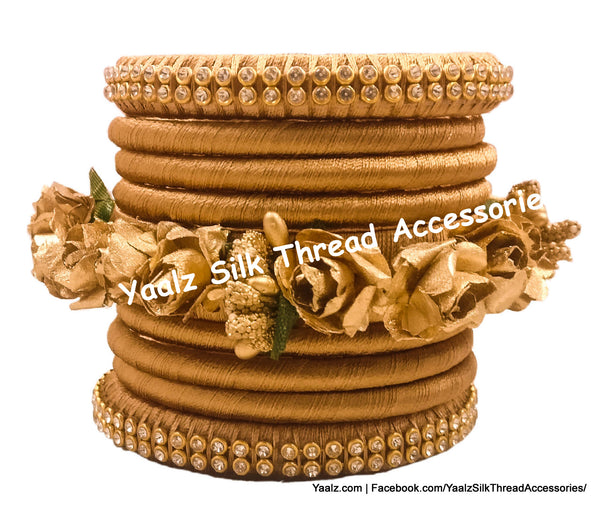 silk thread Grandeur Bangle Collections 