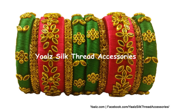 silk thread Grandeur Bangle Collections 