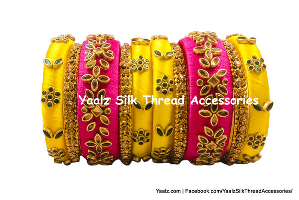 silk thread Grandeur Bangle Collections 
