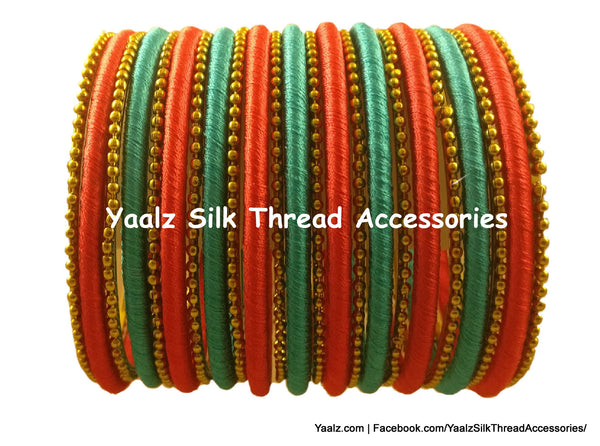 silk thread Assorted Bangle Collections 