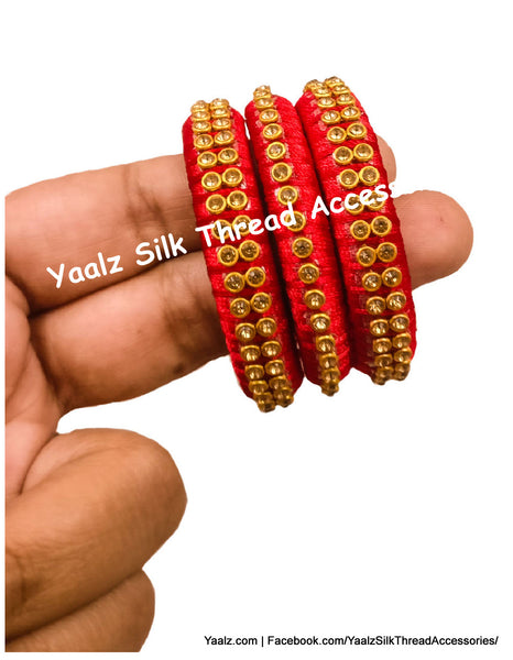silk thread Grandeur Bangle Collections 