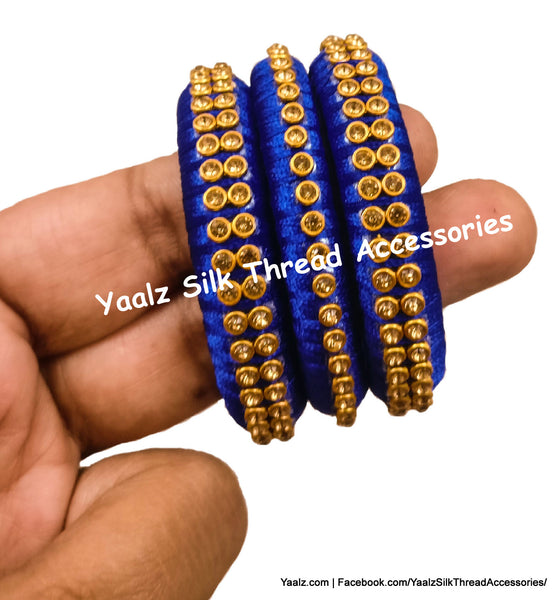silk thread Grandeur Bangle Collections 