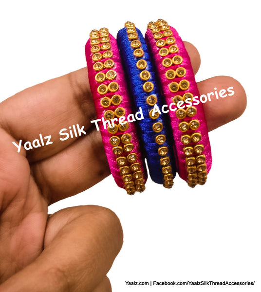 silk thread Grandeur Bangle Collections 