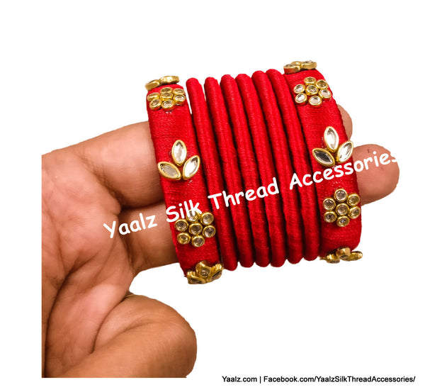 silk thread Grandeur Bangle Collections 