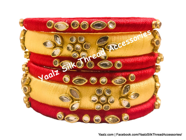 silk thread Grandeur Bangle Collections 