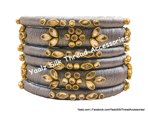 silk thread Grandeur Bangle Collections 