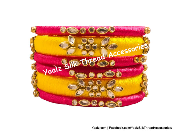 silk thread Grandeur Bangle Collections 