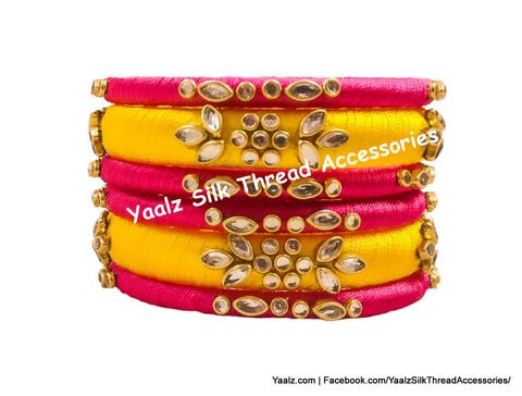 silk thread Grandeur Bangle Collections 