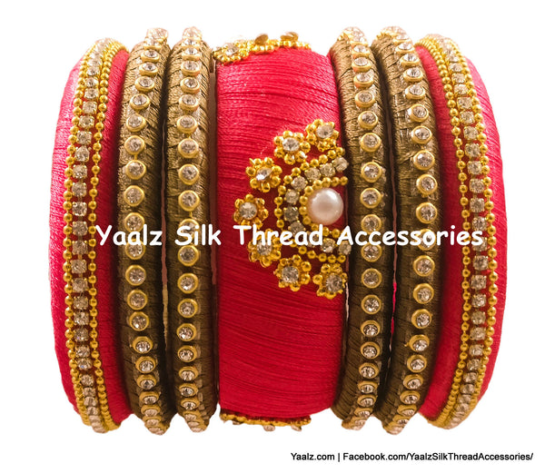 silk thread Grandeur Bangle Collections 