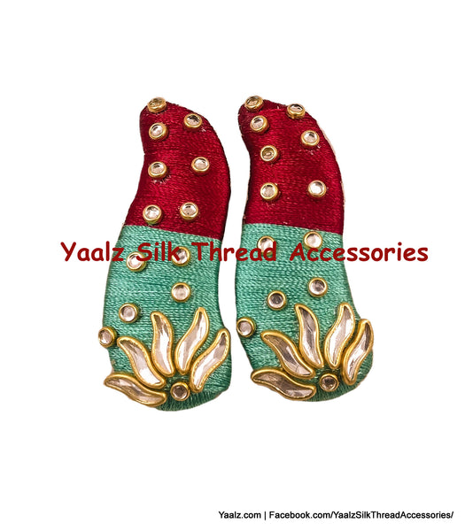 silk thread Tic-Tac Clips 