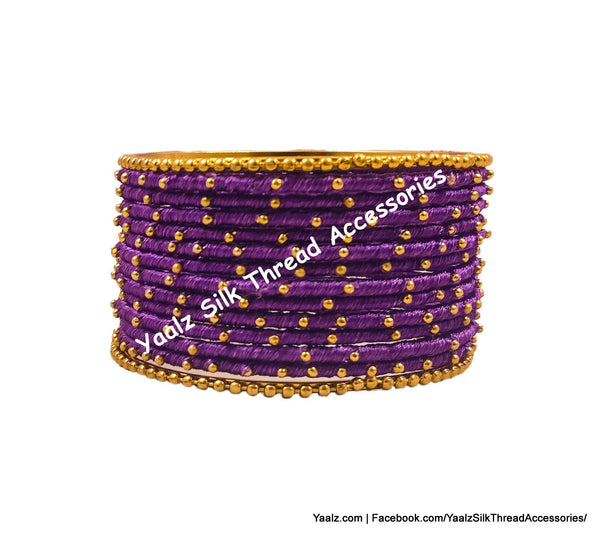 silk thread Grandeur Bangle Collections 