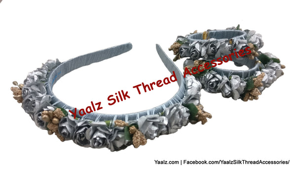 silk thread Hair Bands 