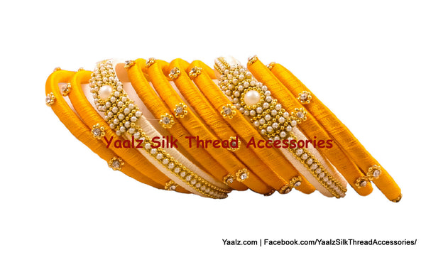 silk thread Grandeur Bangle Collections 