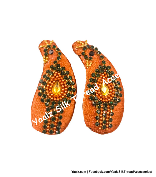 silk thread Tic-Tac Clips 