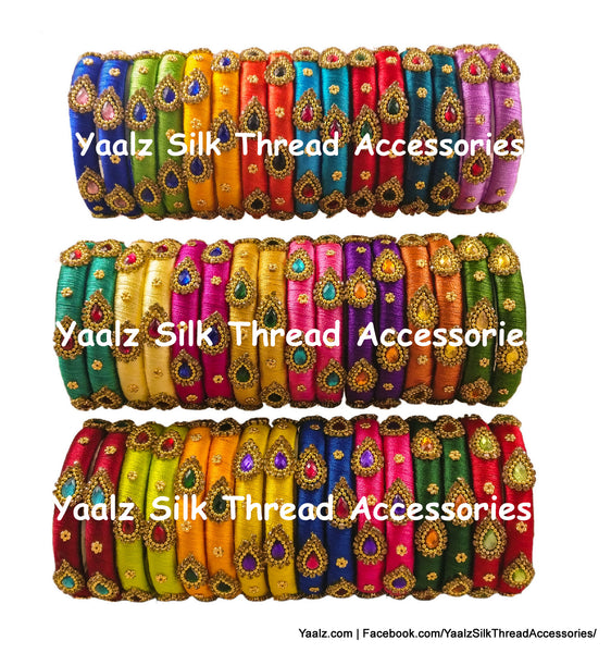 silk thread BANGLES 