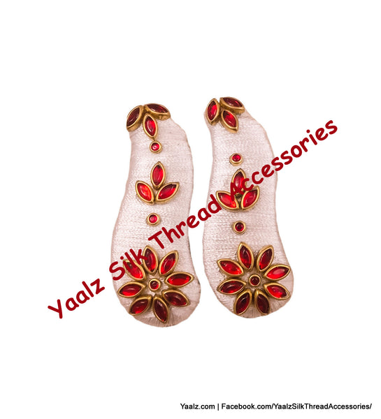 silk thread Tic-Tac Clips 