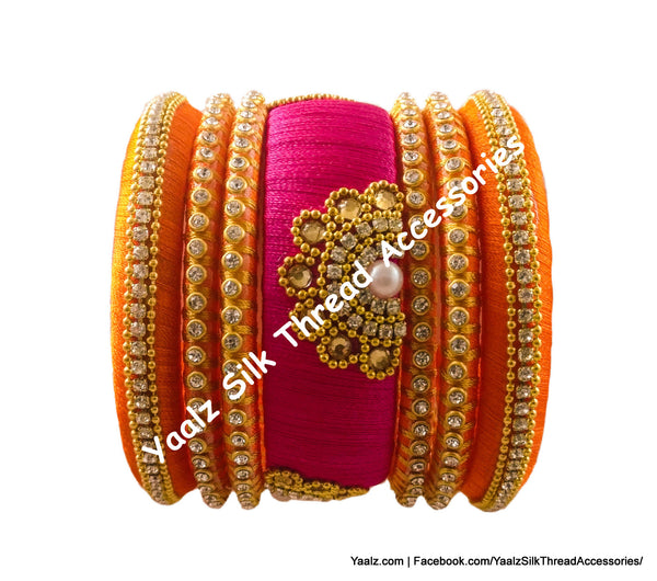silk thread Grandeur Bangle Collections 