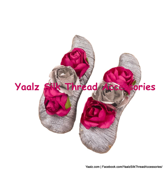 silk thread Tic-Tac Clips 