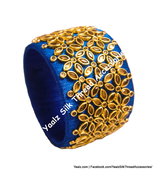 silk thread Single Bangle Collections 