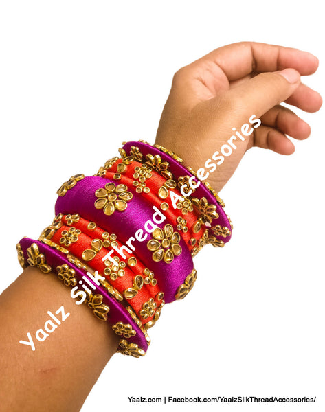 silk thread BANGLES 