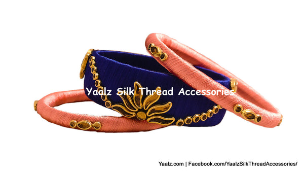 silk thread Grandeur Bangle Collections 