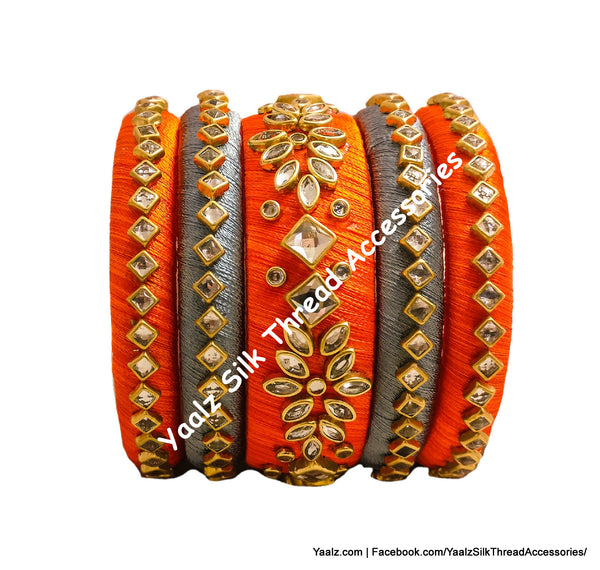silk thread Grandeur Bangle Collections 