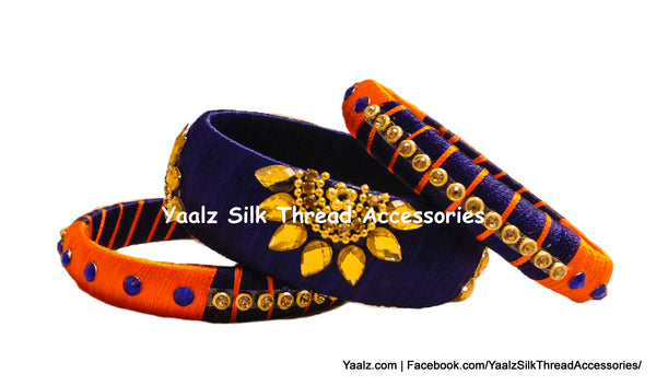 silk thread Grandeur Bangle Collections 