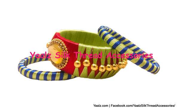 silk thread Grandeur Bangle Collections 