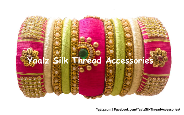 silk thread Grandeur Bangle Collections 