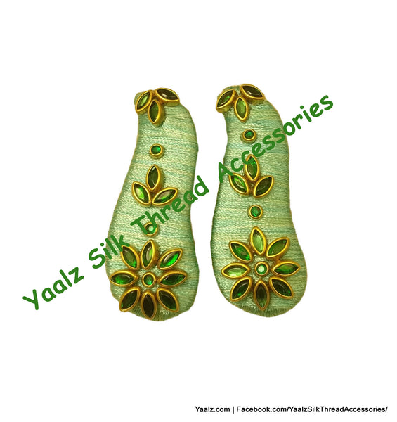 silk thread Tic-Tac Clips 