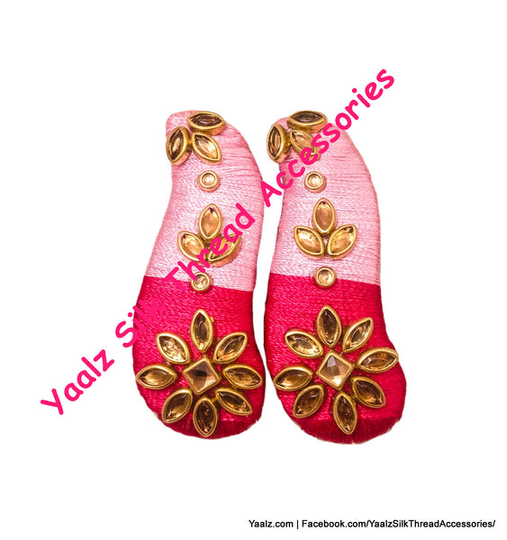 silk thread Tic-Tac Clips 